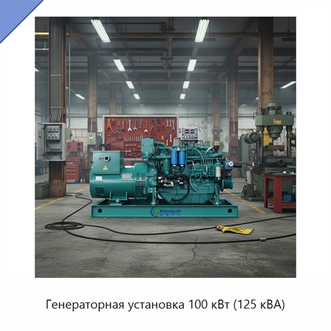 Генераторная установка 100 кВт (125 кВА)