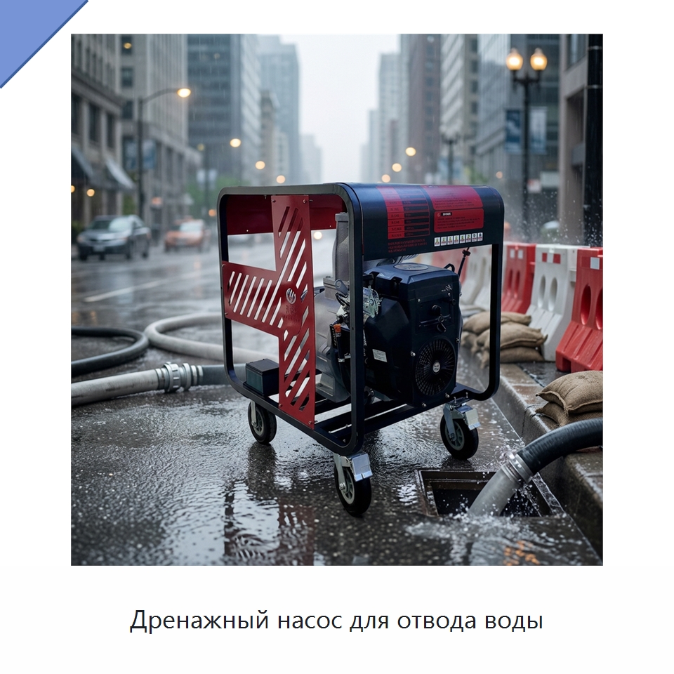 Дренажный насос для отвода воды — Насосы