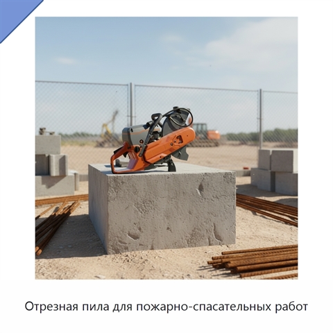 Отрезная пила для пожарно-спасательных работ
