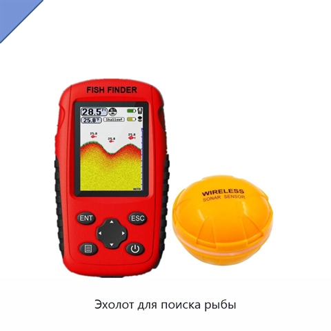 Эхолот для поиска рыбы