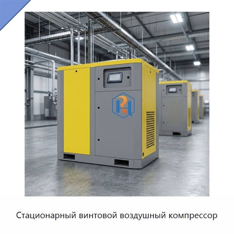 Стационарный винтовой воздушный компрессор