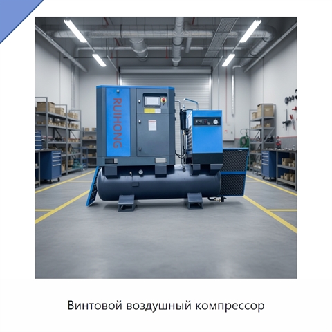 Винтовой воздушный компрессор