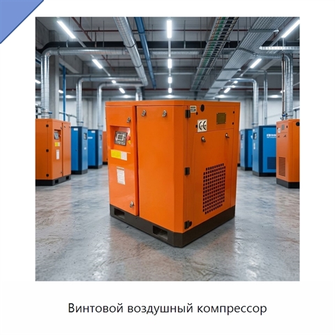 Винтовой воздушный компрессор