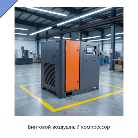 Винтовой воздушный компрессор
