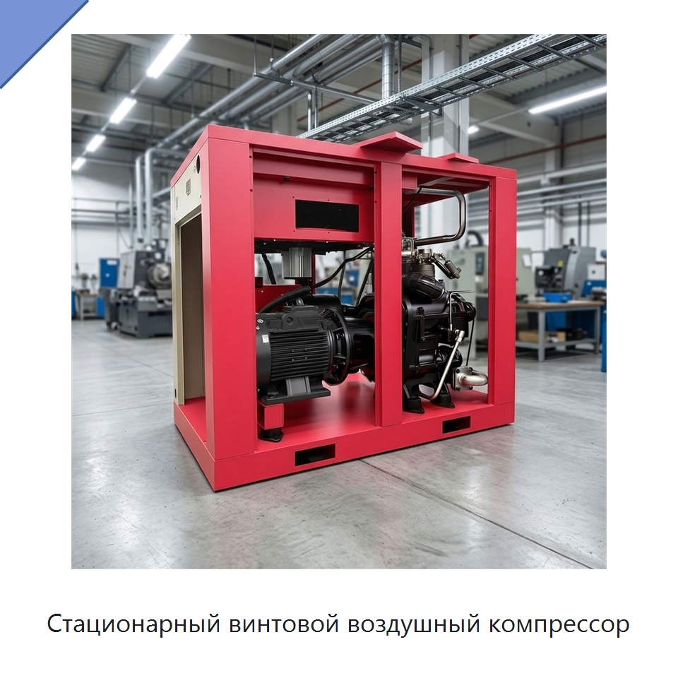 Стационарный винтовой воздушный компрессор — Промышленные компрессоры