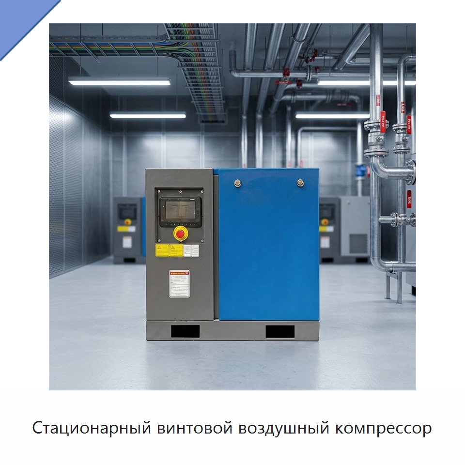 Стационарный винтовой воздушный компрессор — Промышленные компрессоры