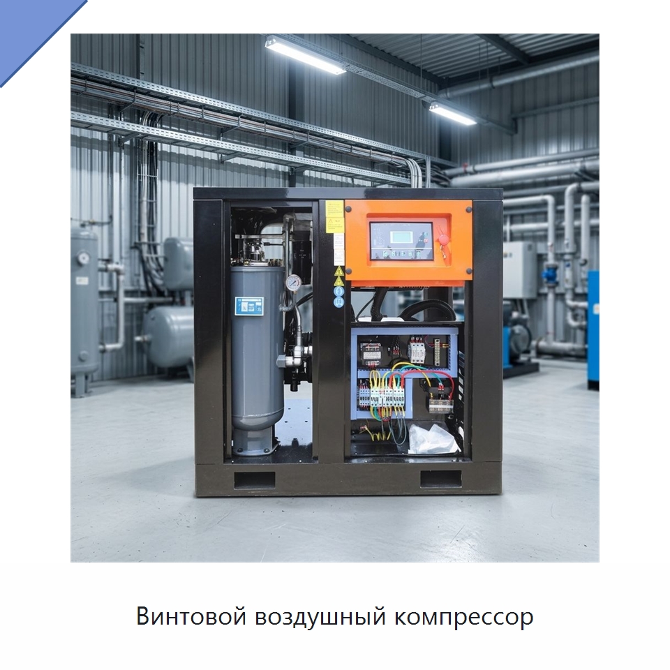 Винтовой воздушный компрессор — Промышленные компрессоры