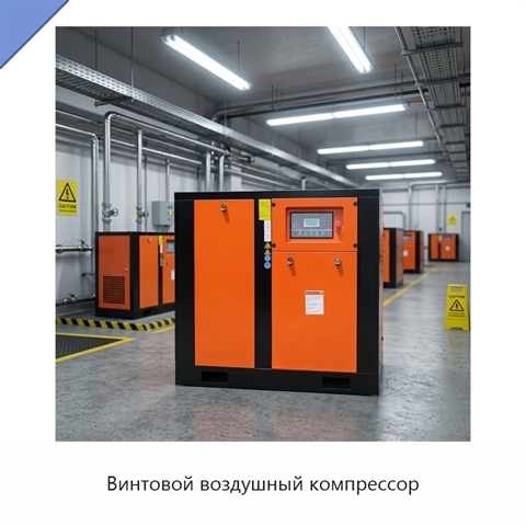 Винтовой воздушный компрессор