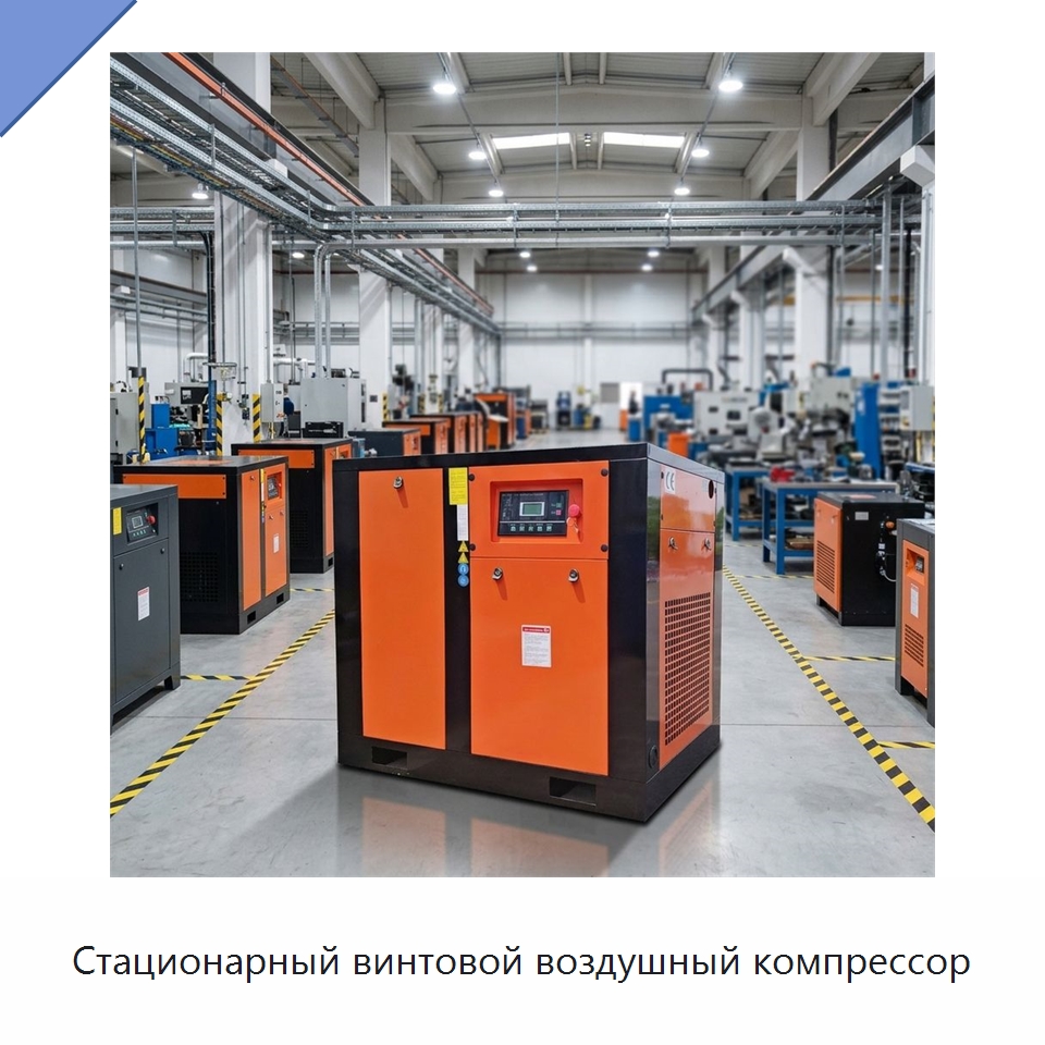 Стационарный винтовой воздушный компрессор — Промышленные компрессоры