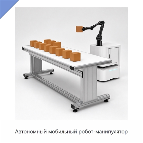 Автономный мобильный робот-манипулятор