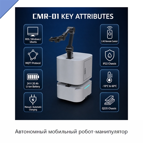Автономный мобильный робот-манипулятор