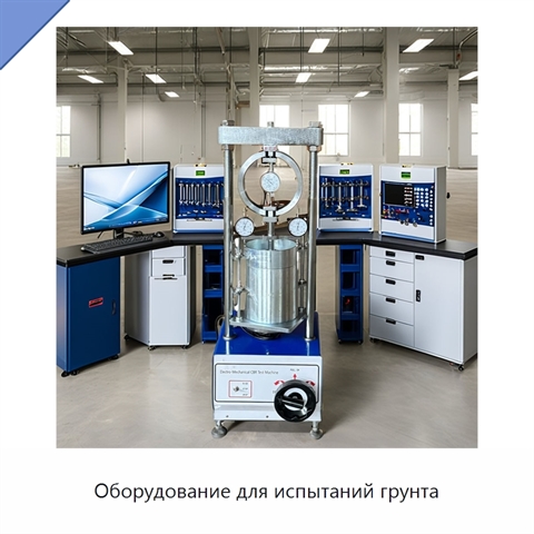 Оборудование для испытаний грунта