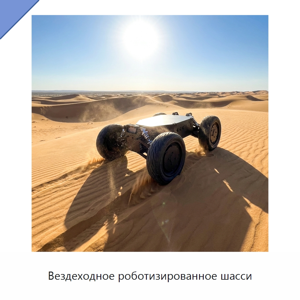 Вездеходное роботизированное шасси — Логистические роботы