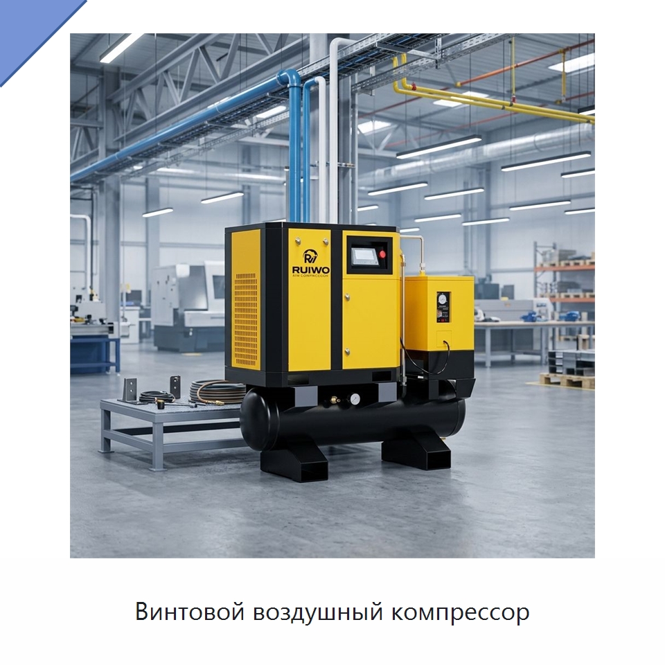 Винтовой воздушный компрессор — Промышленные компрессоры