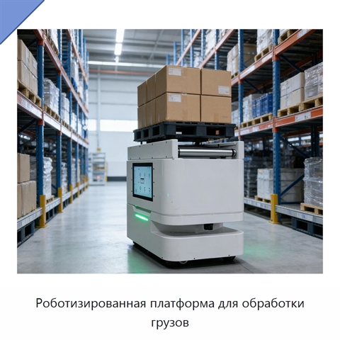 Роботизированная платформа для обработки грузов