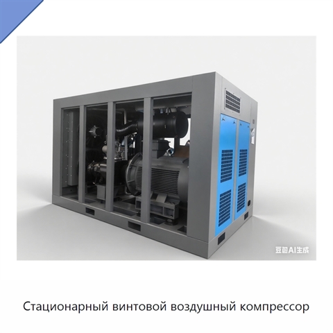 Стационарный винтовой воздушный компрессор