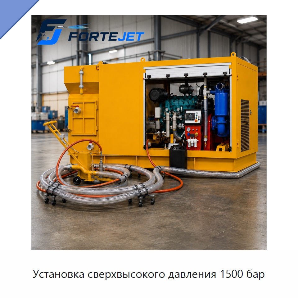 Установка сверхвысокого давления 1500 бар — Аппараты высокого давления
