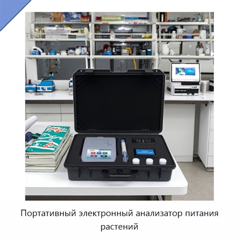 Портативный электронный анализатор питания растений