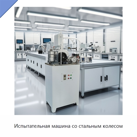 Испытательная машина со стальным колесом