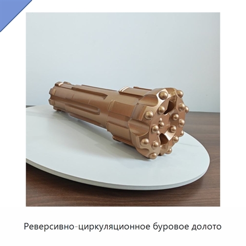 Реверсивно-циркуляционное буровое долото