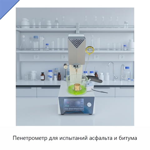 Пенетрометр для испытаний асфальта и битума
