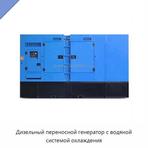 Дизельный переносной генератор с водяной системой охлаждения