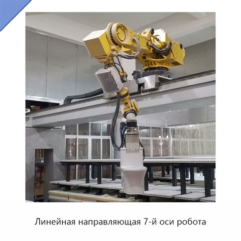 Линейная направляющая 7-й оси робота
