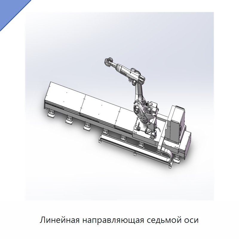 Линейная направляющая седьмой оси — Специальные машины и промышленное оборудование