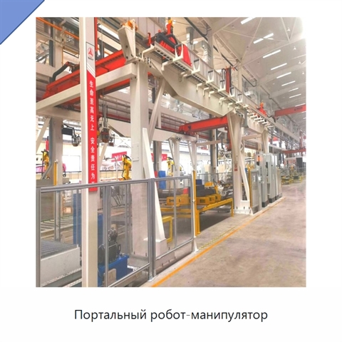 Портальный робот-манипулятор