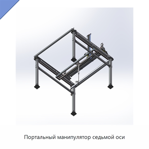 Портальный манипулятор седьмой оси