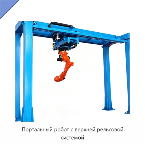 Портальный робот с верхней рельсовой системой