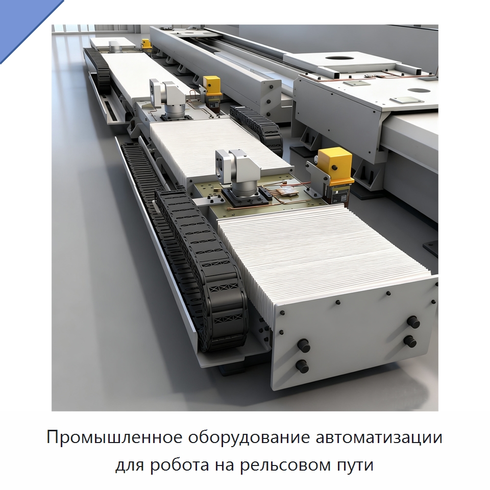 Промышленное оборудование автоматизации для робота на рельсовом пути — Специальные машины и промышленное оборудование