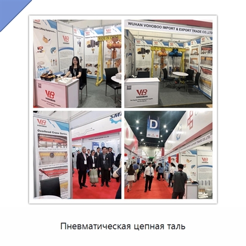Пневматическая цепная таль