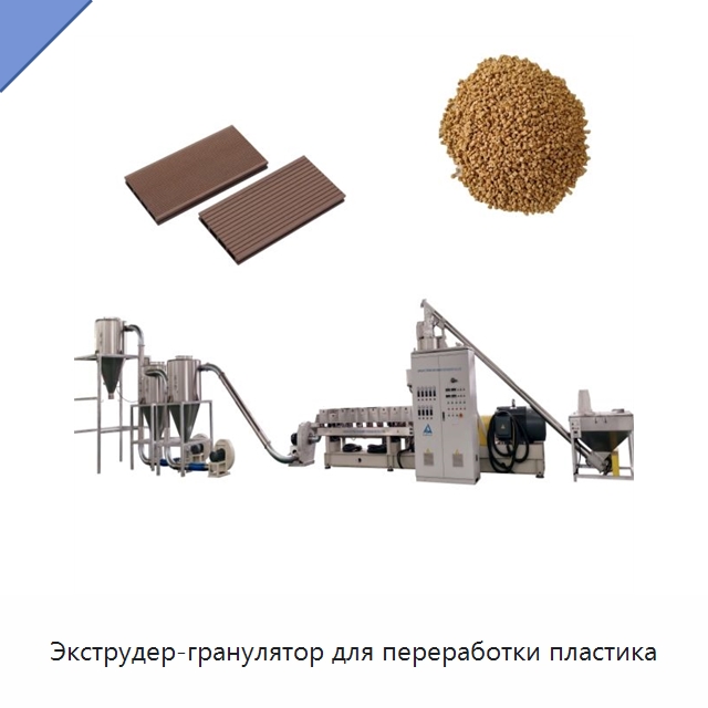 Экструдер-гранулятор для переработки пластика — Экструдеры для пластмасс