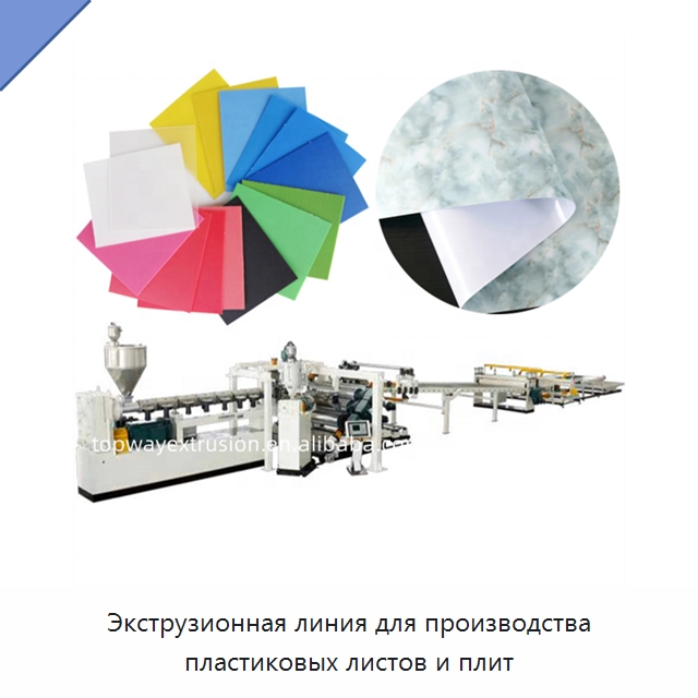Экструзионная линия для производства пластиковых листов и плит — Экструдеры для пластмасс