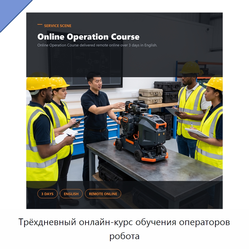 Трёхдневный онлайн-курс обучения операторов робота — Специальные изделия среднего и высокого напряжения