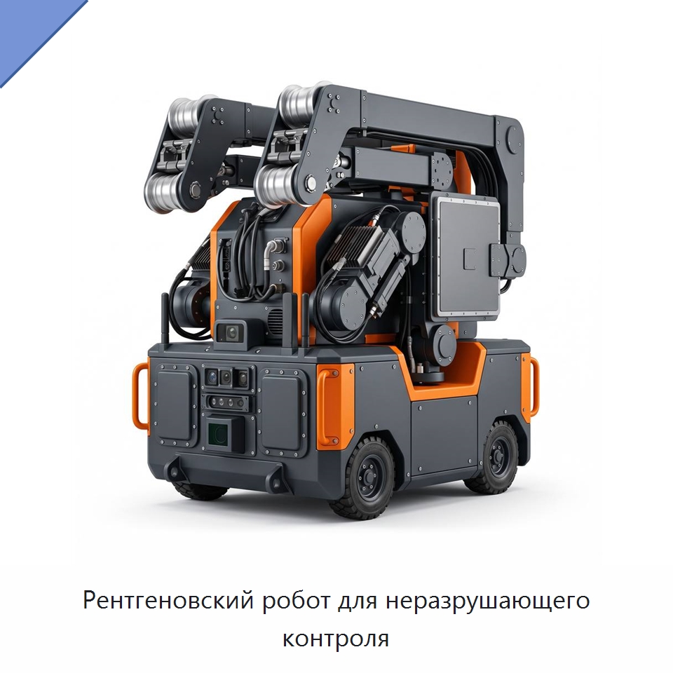 Рентгеновский робот для неразрушающего контроля — Шарнирные роботы