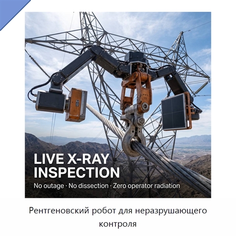 Рентгеновский робот для неразрушающего контроля