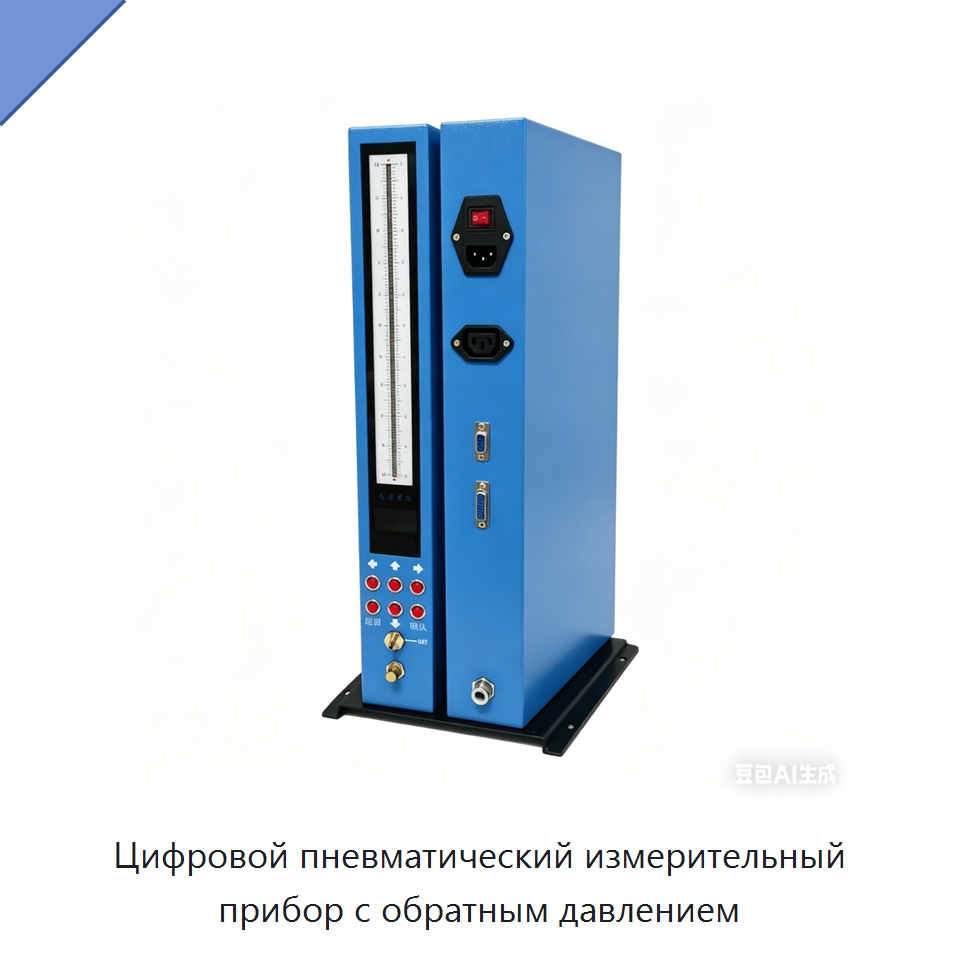 Цифровой пневматический измерительный прибор с обратным давлением — Специальные испытательные приборы
