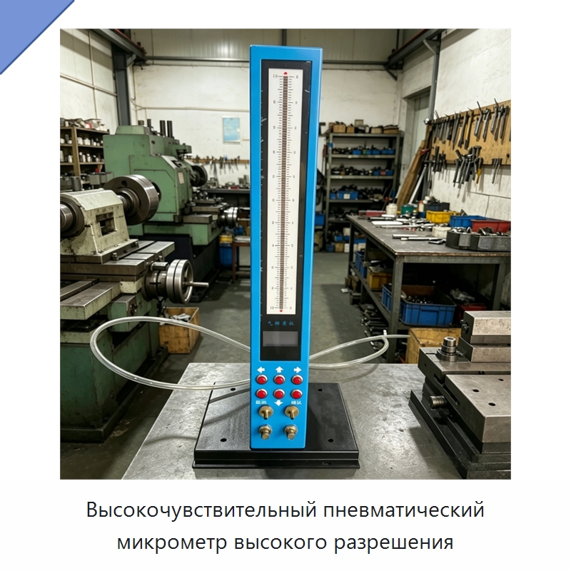 Высокочувствительный пневматический микрометр высокого разрешения — Специальные испытательные приборы