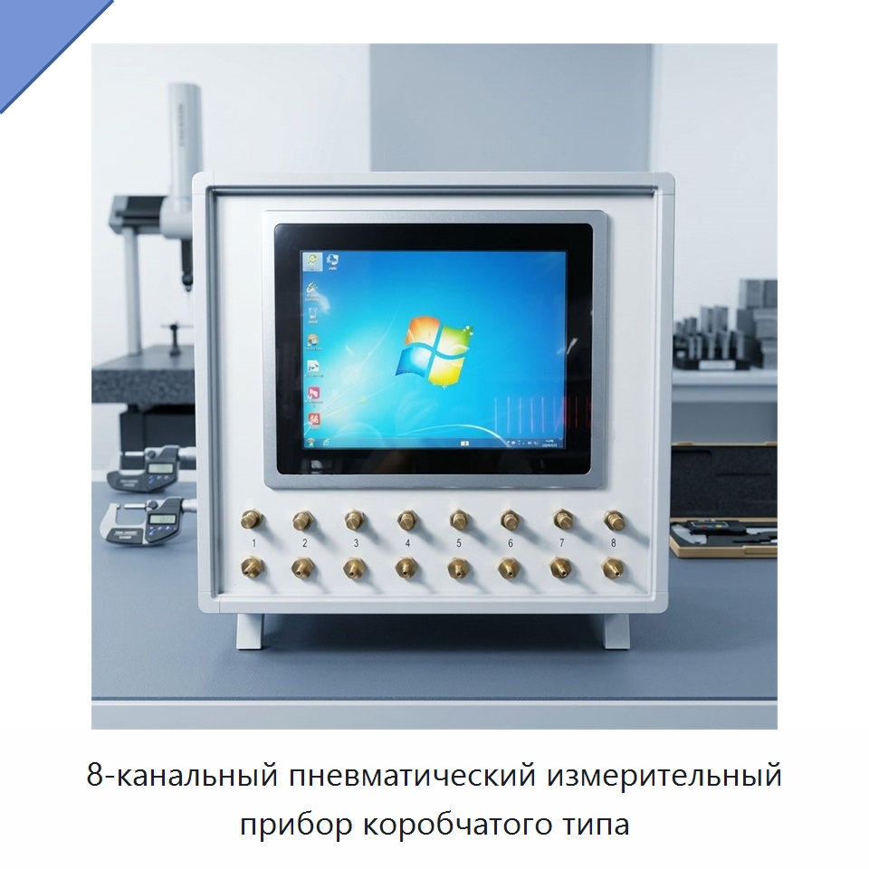 8-канальный пневматический измерительный прибор коробчатого типа — Испытательное оборудование