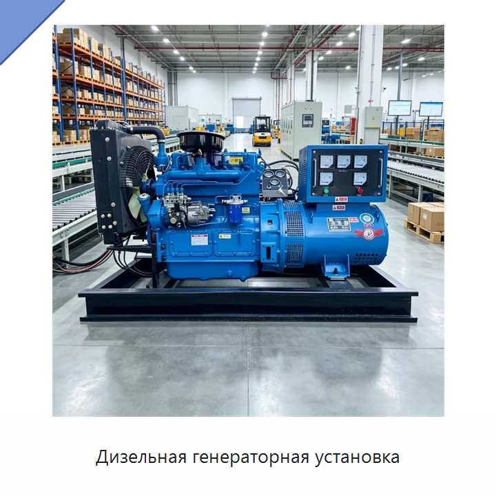 Дизельная генераторная установка — Генерация электроэнергии