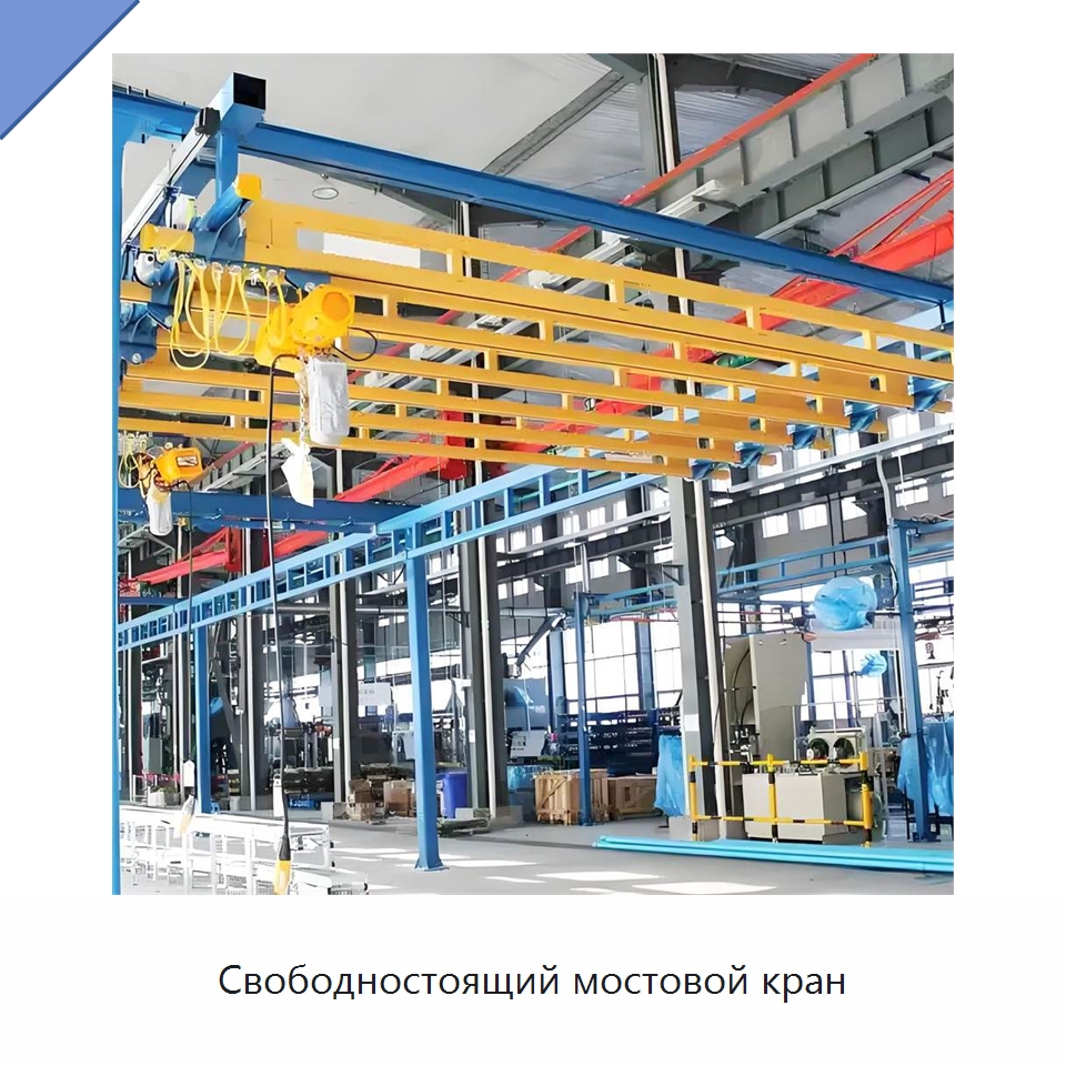 Свободностоящий мостовой кран — Краны