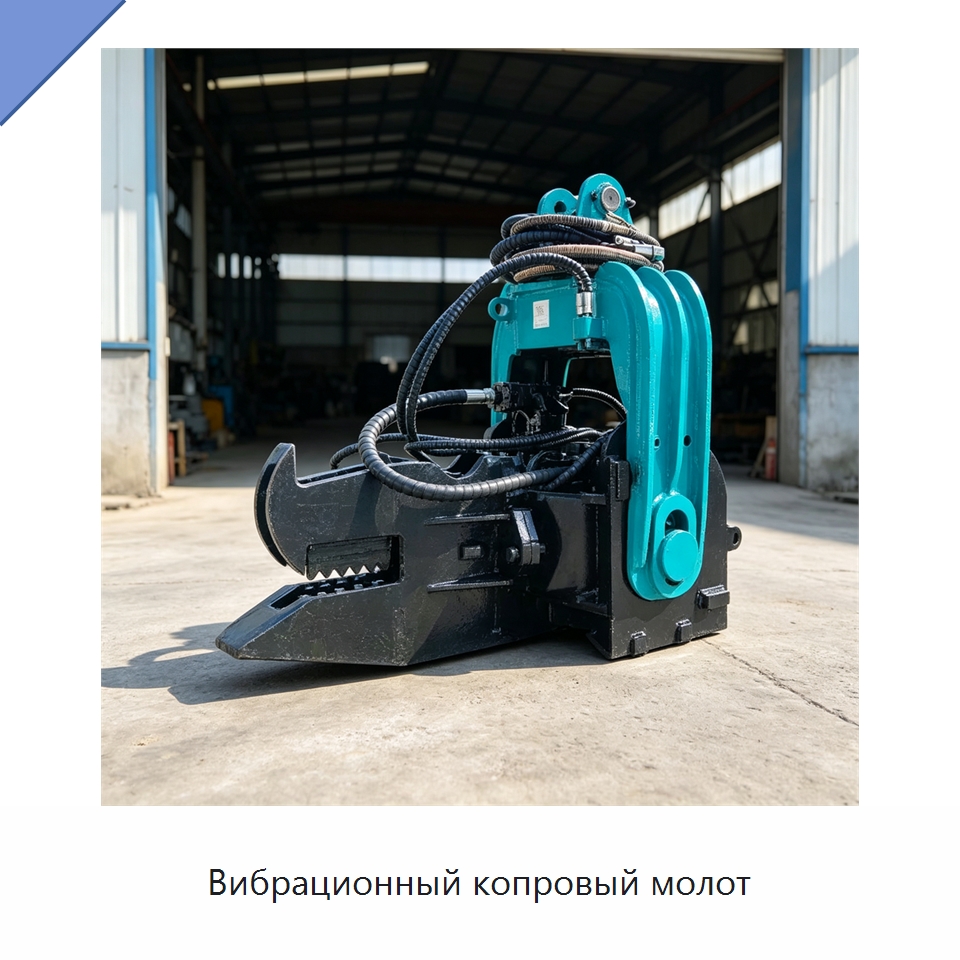 Вибрационный копровый молот — Сваебойные установки