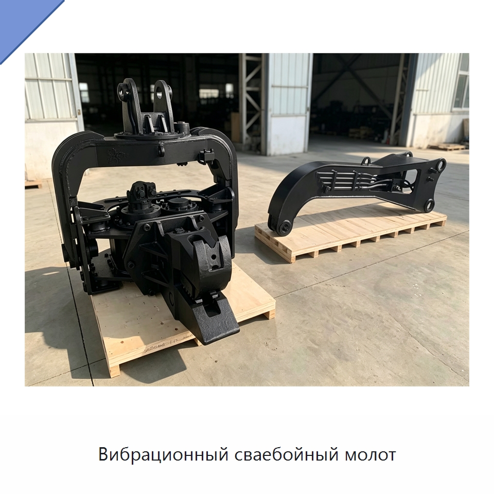 Вибрационный сваебойный молот — Сваебойные установки