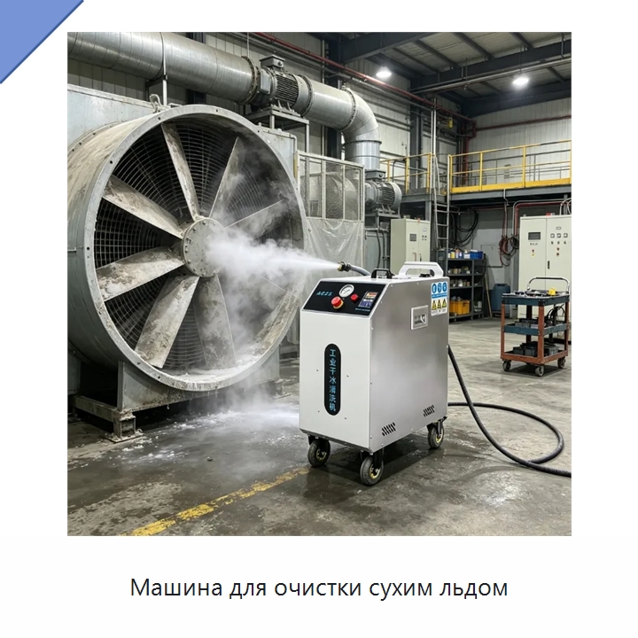 Машина для очистки сухим льдом — Специальное уборочное оборудование