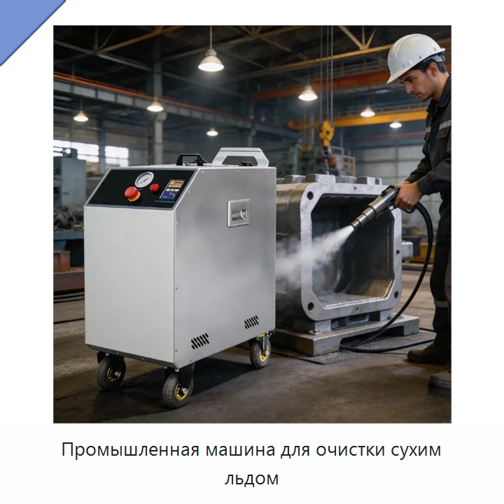 Промышленная машина для очистки сухим льдом — Специальное уборочное оборудование