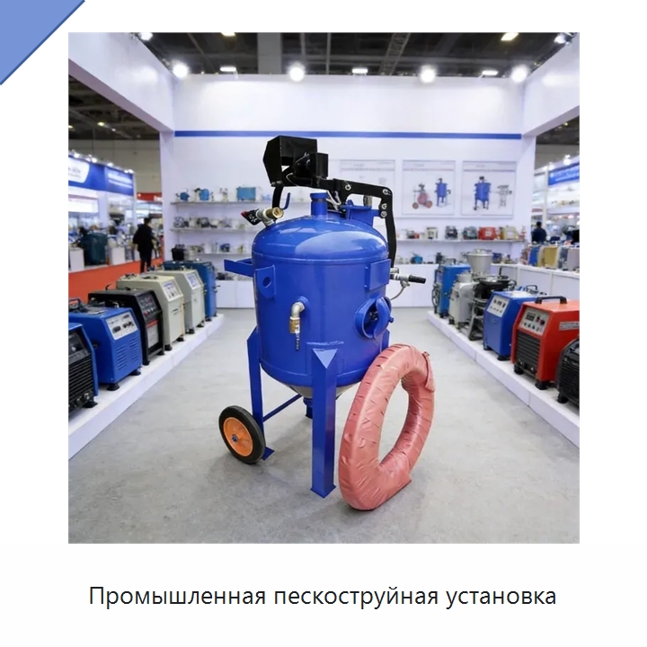 Промышленная пескоструйная установка — Пескоструйные аппараты