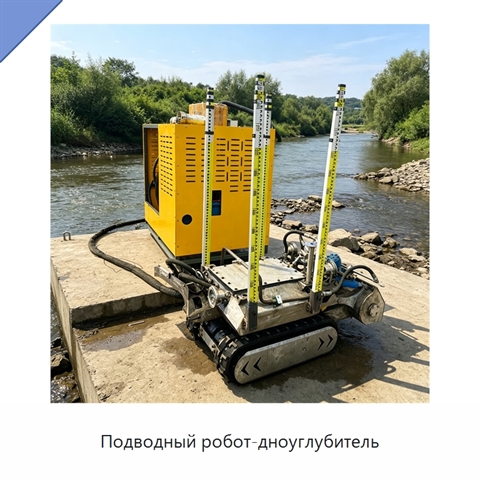 Подводный робот-дноуглубитель