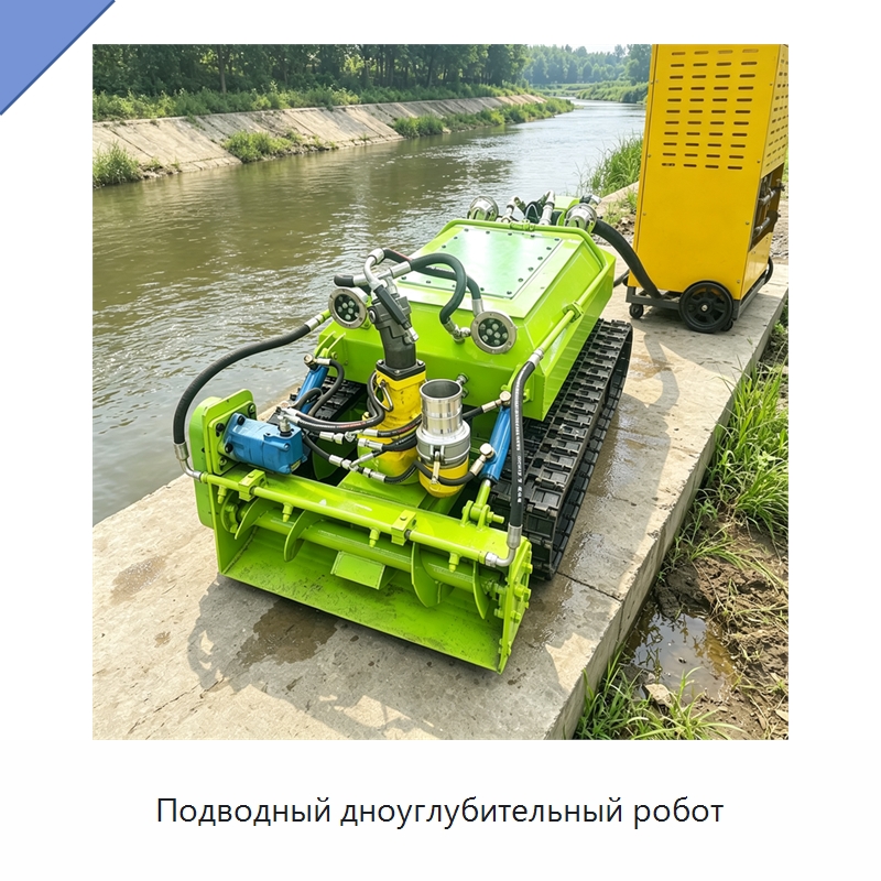 Подводный дноуглубительный робот — Коммунальная техника